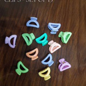 Mini hair cacther set of 15 (size 1 inch)