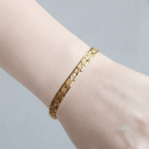 Elegance Golden Stainless Steel Bracelet