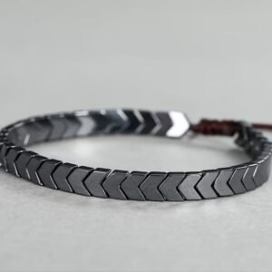 Hematite Arrow Stone Bracelet