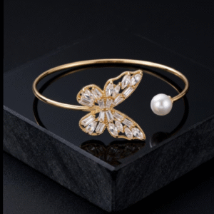 Royal Sparkle Butterfly Bracelet
